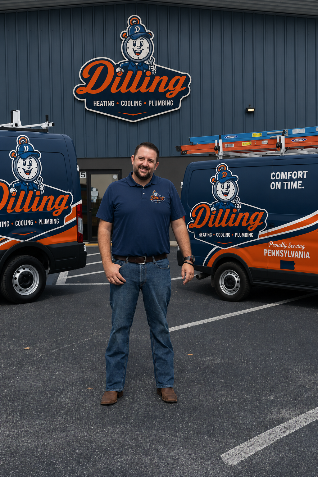 The Dilling Heating and Cooling team